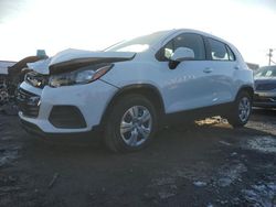 Vehiculos salvage en venta de Copart Chicago Heights, IL: 2018 Chevrolet Trax LS