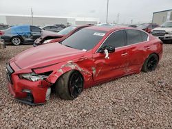 Infiniti Q50 salvage cars for sale: 2018 Infiniti Q50 RED Sport 400