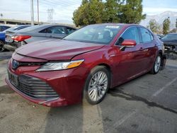 Toyota Camry Hybrid Vehiculos salvage en venta: 2018 Toyota Camry Hybrid