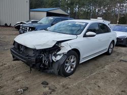 Salvage cars for sale at Seaford, DE auction: 2016 Volkswagen Passat S