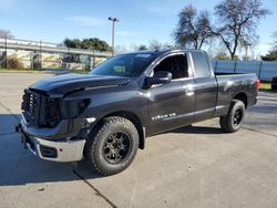 Salvage cars for sale from Copart Sacramento, CA: 2018 Nissan Titan SV