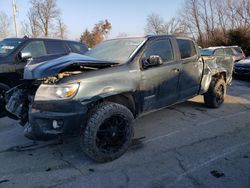 Salvage cars for sale from Copart Rogersville, MO: 2017 Chevrolet Colorado Z71