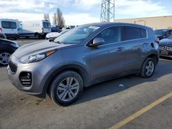 Salvage cars for sale from Copart Hayward, CA: 2017 KIA Sportage LX