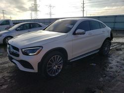 Salvage cars for sale at Elgin, IL auction: 2022 Mercedes-Benz GLC Coupe 300 4matic