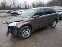 Salvage cars for sale from Copart Ellwood City, PA: 2010 Honda CR-V EX