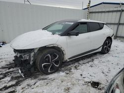 Salvage cars for sale at Albany, NY auction: 2022 KIA EV6 GT Line