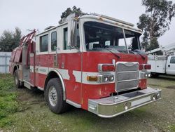 Salvage trucks for sale at Martinez, CA auction: 2010 Pierce Mfg. Inc. Pierce