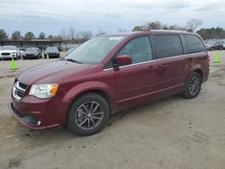 Dodge Caravan salvage cars for sale: 2017 Dodge Grand Caravan SXT