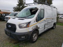 Salvage trucks for sale at Antelope, CA auction: 2021 Ford Transit T-250
