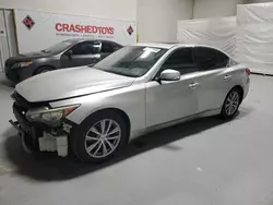 Salvage cars for sale at Dunn, NC auction: 2017 Infiniti Q50 Premium