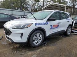 Ford Escape S salvage cars for sale: 2020 Ford Escape S