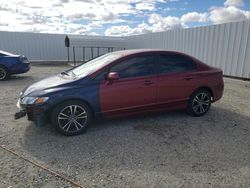 Salvage cars for sale from Copart Adelanto, CA: 2009 Honda Civic LX
