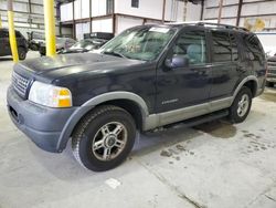 Salvage cars for sale from Copart Lawrenceburg, KY: 2002 Ford Explorer XLT