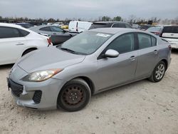 Salvage cars for sale from Copart Houston, TX: 2012 Mazda 3 I