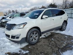 Salvage cars for sale from Copart Moraine, OH: 2015 Chevrolet Traverse LT