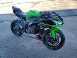 Salvage cars for sale from Copart Conway, AR: 2021 Kawasaki ZX636 K