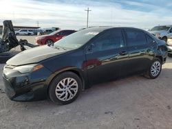 Vehiculos salvage en venta de Copart Andrews, TX: 2019 Toyota Corolla L