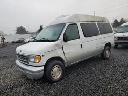 Ford salvage cars for sale: 2000 Ford Econoline E150 Wagon