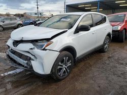 Salvage cars for sale at Colorado Springs, CO auction: 2018 Toyota Rav4 LE