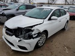 Salvage cars for sale at Bridgeton, MO auction: 2017 Nissan Sentra S