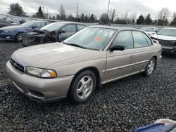 Subaru salvage cars for sale: 1999 Subaru Legacy L