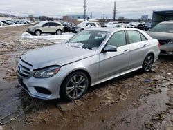 Salvage cars for sale from Copart Colorado Springs, CO: 2016 Mercedes-Benz E 350