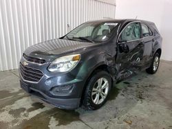 Salvage cars for sale from Copart Tulsa, OK: 2017 Chevrolet Equinox LS