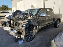 Carros salvage para piezas a la venta en subasta: 2022 Dodge RAM 1500 Limited