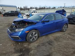 Honda salvage cars for sale: 2020 Honda Civic LX