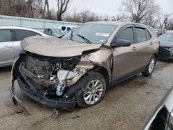 Salvage cars for sale at Bridgeton, MO auction: 2018 Chevrolet Equinox LS
