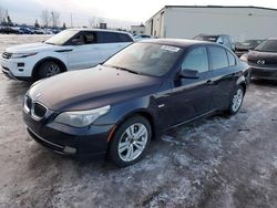 Salvage cars for sale from Copart Rocky View County, AB: 2010 BMW 528 XI