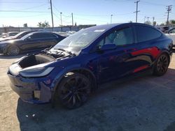 Salvage cars for sale from Copart Los Angeles, CA: 2022 Tesla Model X