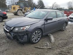 Honda Accord Sport salvage cars for sale: 2013 Honda Accord Sport