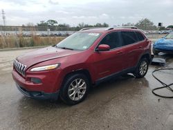 Salvage cars for sale from Copart Orlando, FL: 2016 Jeep Cherokee Latitude