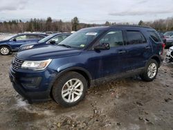 Vehiculos salvage en venta de Copart Candia, NH: 2016 Ford Explorer