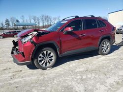 Toyota salvage cars for sale: 2021 Toyota Rav4 Limited