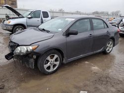 Salvage cars for sale from Copart Kansas City, KS: 2013 Toyota Corolla Base