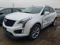 Salvage cars for sale at Elgin, IL auction: 2021 Cadillac XT5 Sport