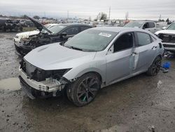 Honda salvage cars for sale: 2019 Honda Civic Sport