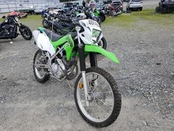 Salvage motorcycles for sale at Sacramento, CA auction: 2022 Kawasaki KLX230 B