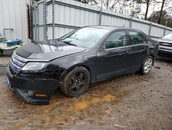 Vehiculos salvage en venta de Copart Austell, GA: 2010 Ford Fusion SE