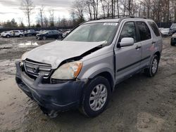 Vehiculos salvage en venta de Copart Waldorf, MD: 2006 Honda CR-V EX