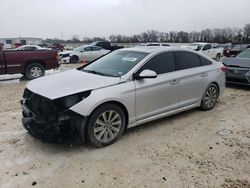 Salvage cars for sale from Copart New Braunfels, TX: 2017 Hyundai Sonata Sport