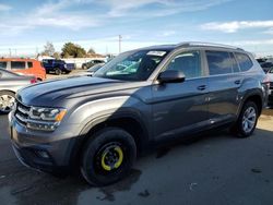 Salvage cars for sale from Copart Nampa, ID: 2018 Volkswagen Atlas SE