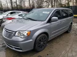 Salvage cars for sale from Copart Waldorf, MD: 2015 Chrysler Town & Country Touring