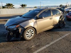 Toyota Corolla L salvage cars for sale: 2019 Toyota Corolla L