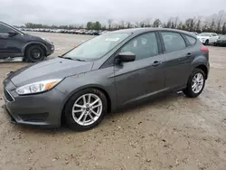 Salvage cars for sale at Houston, TX auction: 2018 Ford Focus SE