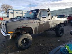 Chevrolet salvage cars for sale: 1984 Chevrolet K10