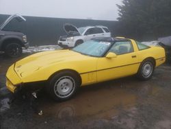 Chevrolet salvage cars for sale: 1986 Chevrolet Corvette