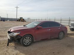 Salvage cars for sale at Andrews, TX auction: 2016 Nissan Altima 2.5